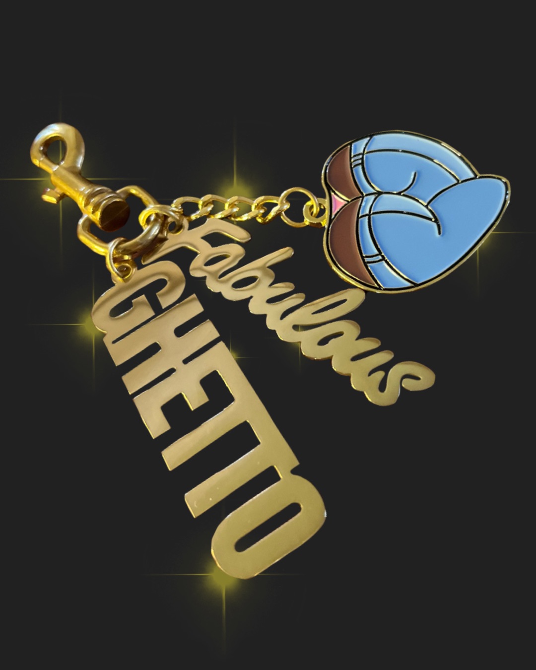 Bubble Butt Keychain